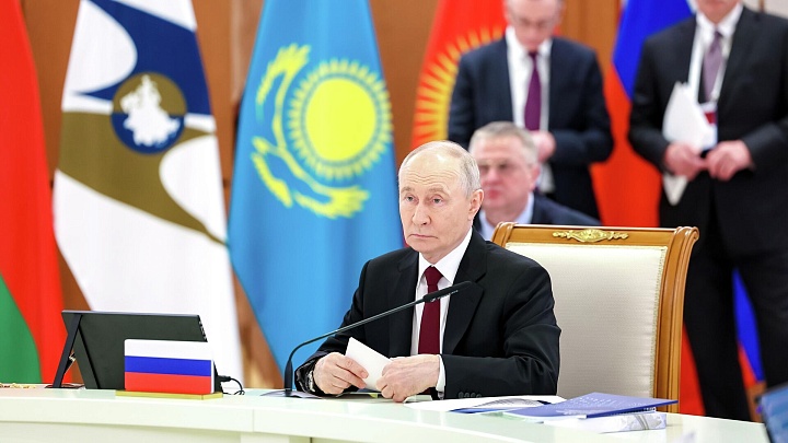 Путин назвал сельское хозяйство особенно значимой сферой для ЕАЭС